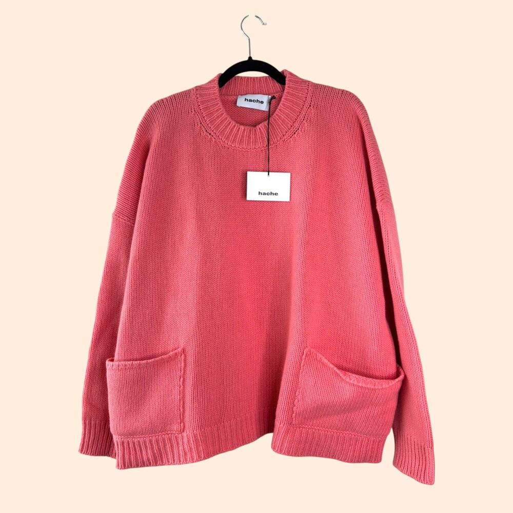 Hache Everyday Knit Wool Sweater